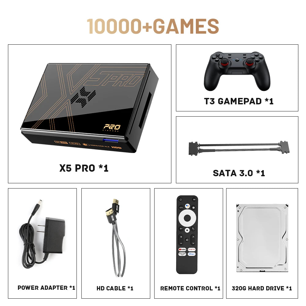 Super Console X5 PRO Retro Video Game Consoles