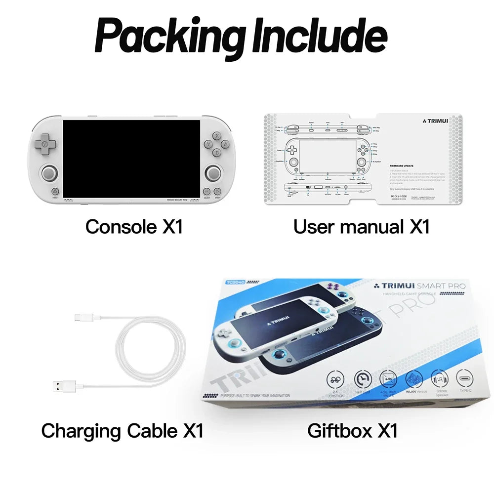 Trimui Smart Pro Handheld Game Console
