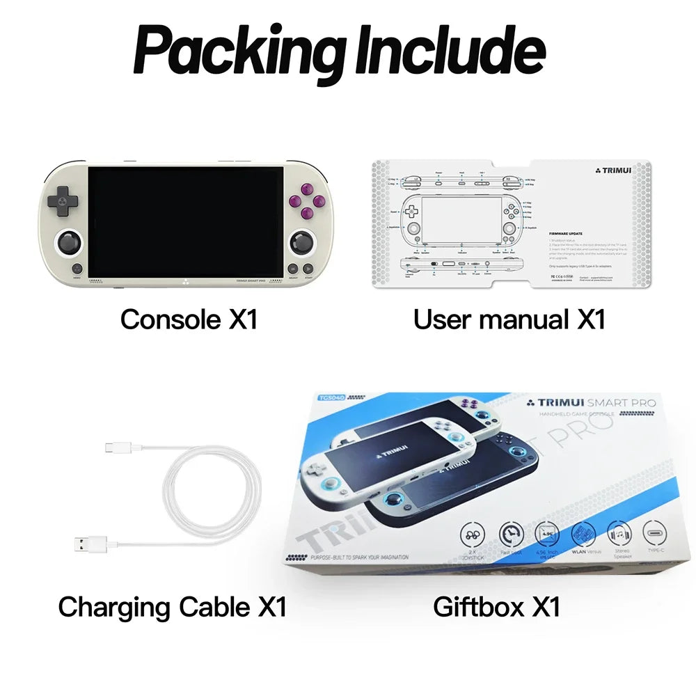 Trimui Smart Pro Handheld Game Console
